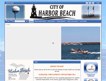 Tablet Screenshot of harborbeachmi.org